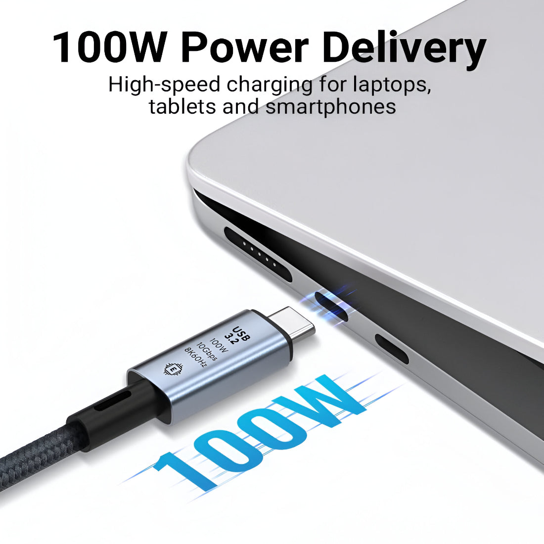 Upix USB 3.2 USB Type C to USB Type C Cable (1 Metres)