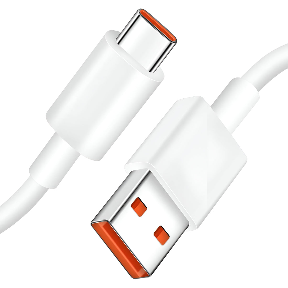 Upix USB A to Type C Data Sync Fast Charging Cable, 1 Metres