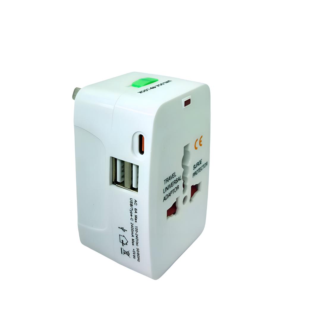Universal Travel Adapters (with USB Ports)