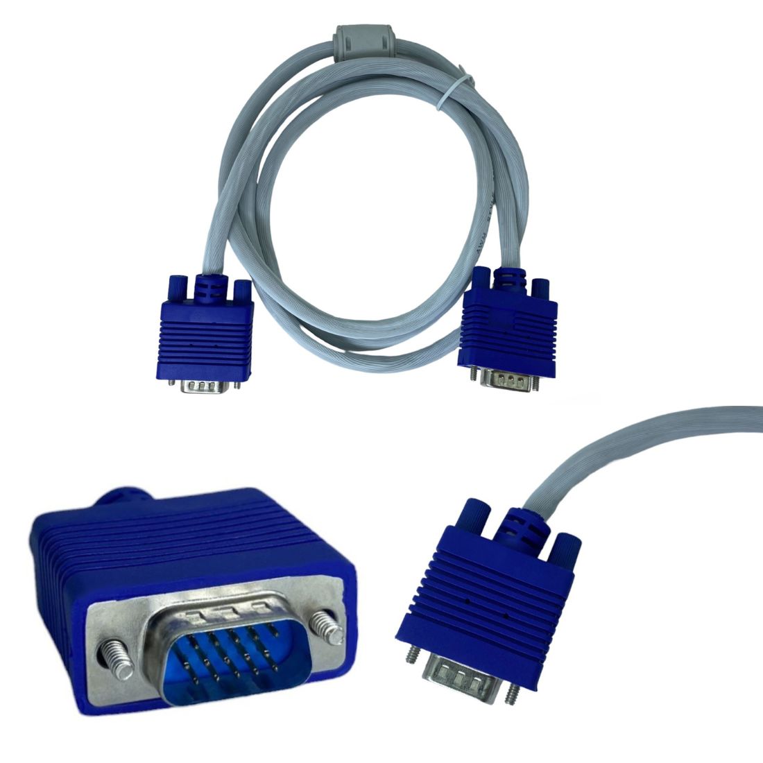 Upix VGA Cable (Male to Male) - 1.3 Meters