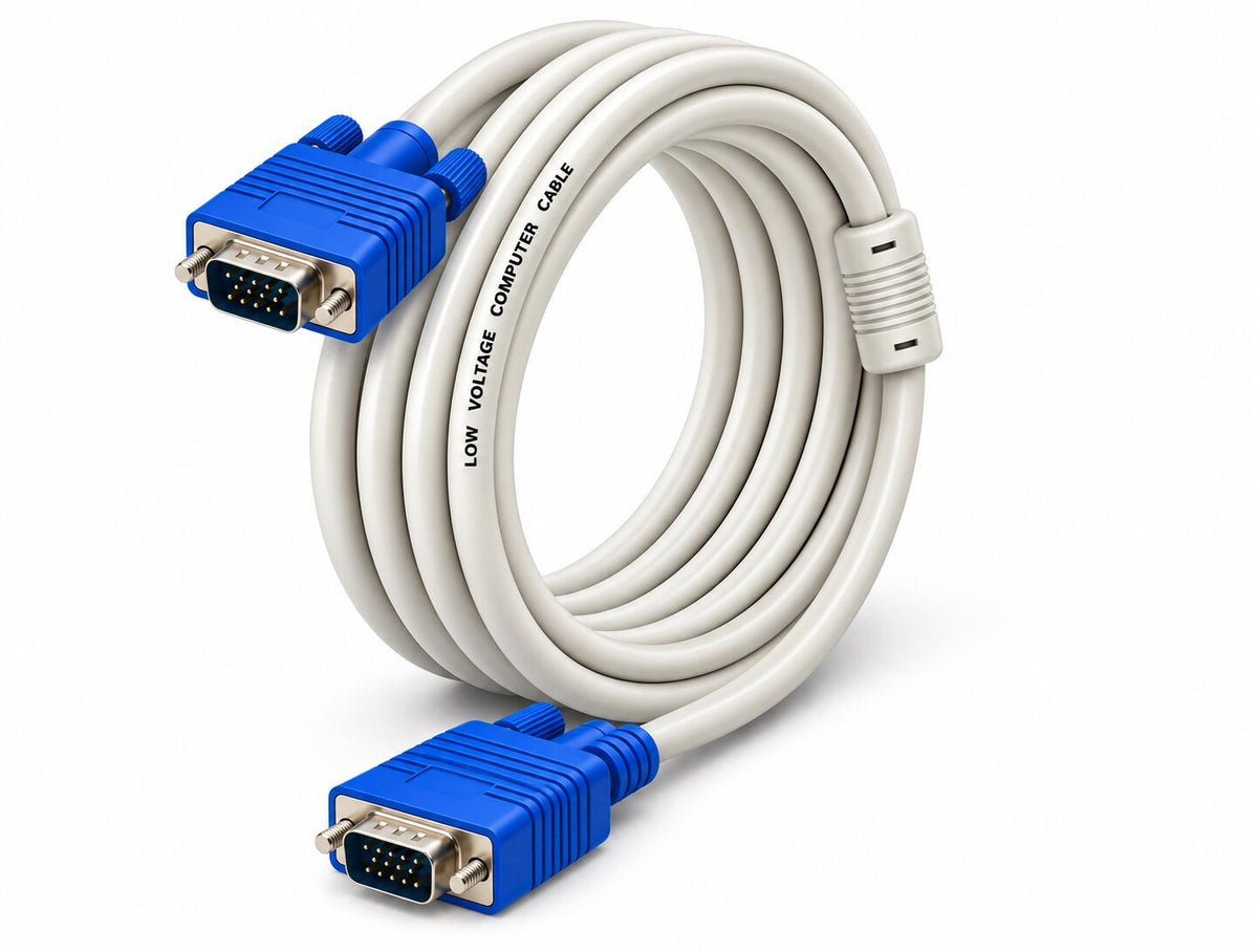 Upix VGA Cable (Male to Male) - 1.3 Meters