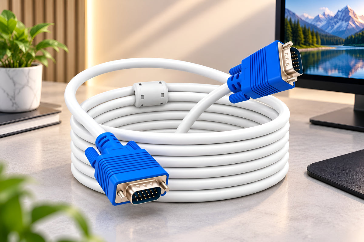 Upix VGA Cable (Male to Male) 2.7 Meters