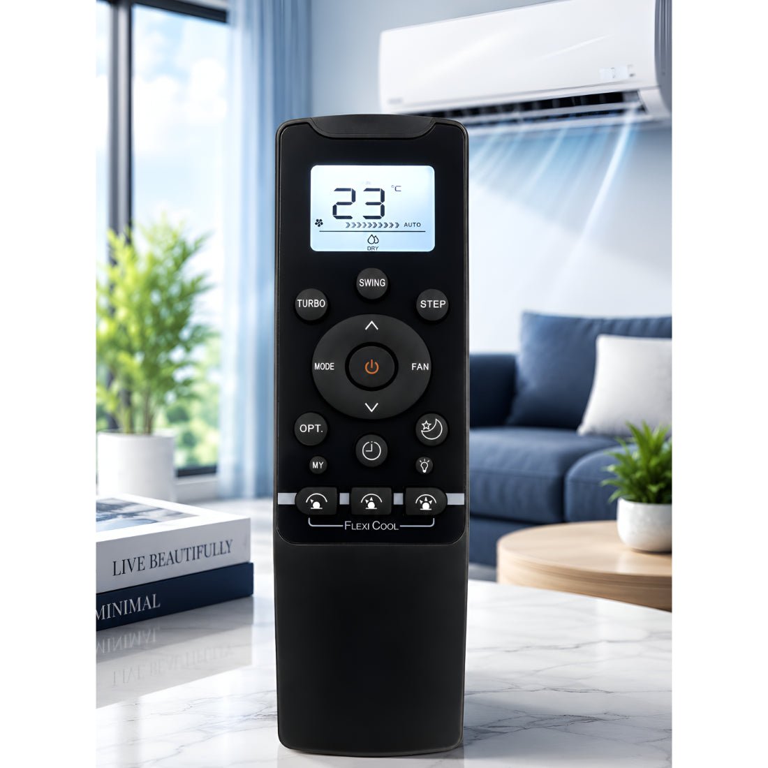 Upix Compatib Carrier AC Remote No. 235 | No Backlight - Upix Inc.