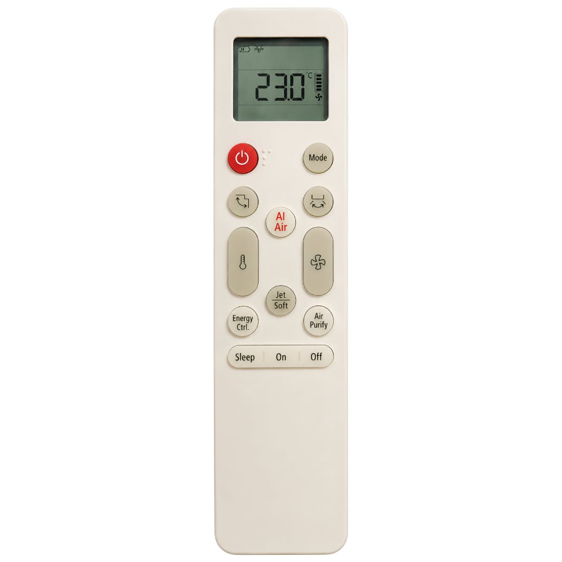 Upix Compatib LG AC Remote No. 356 | No Backlight - Upix Inc.