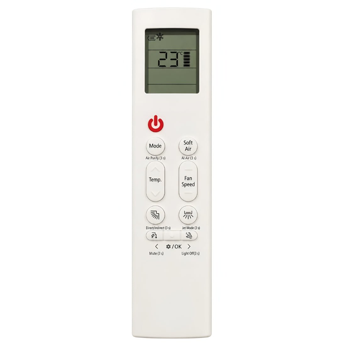 Upix Compatib LG AC Remote No. 356C | No Backlight - Upix Inc.