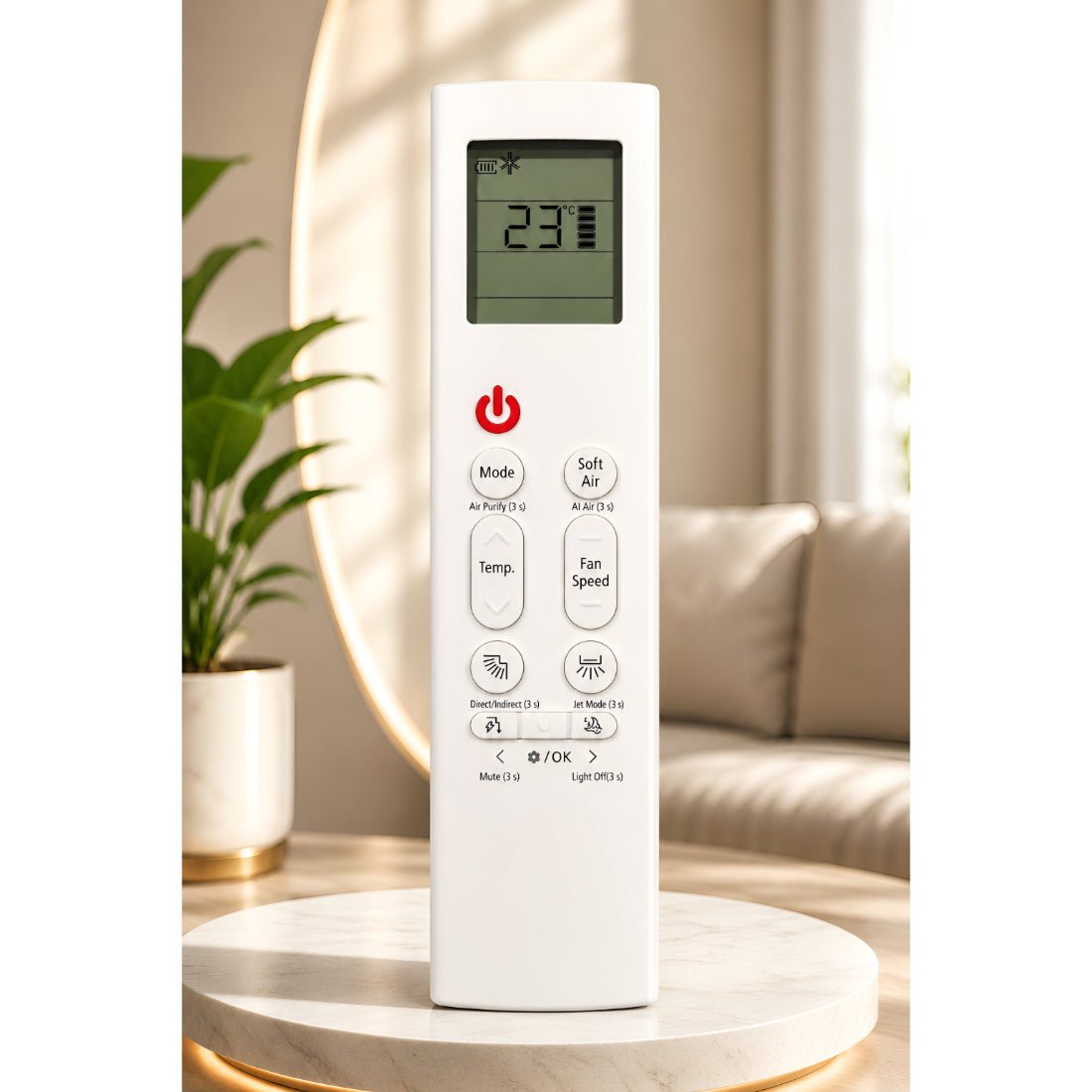 Upix Compatib LG AC Remote No. 356C | No Backlight - Upix Inc.