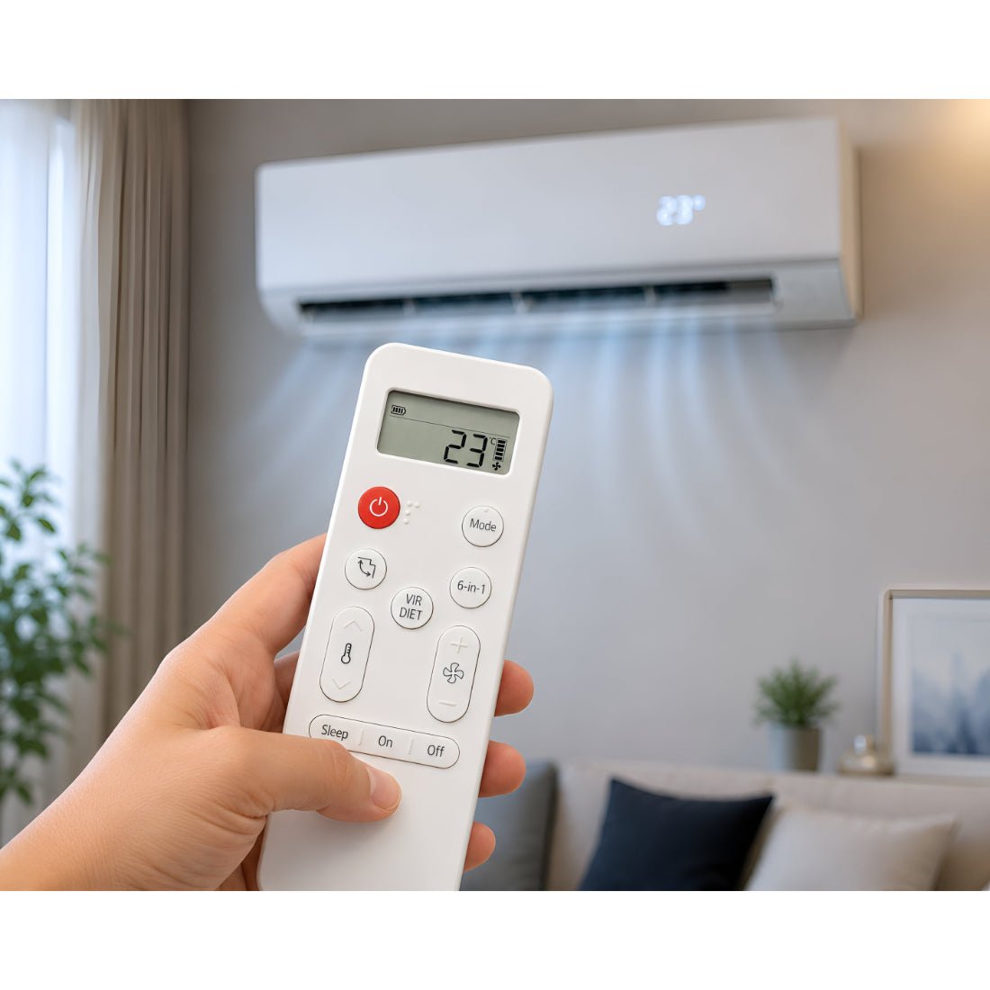 Upix Compatib LG AC Remote No. 356E | No Backlight - Upix Inc.