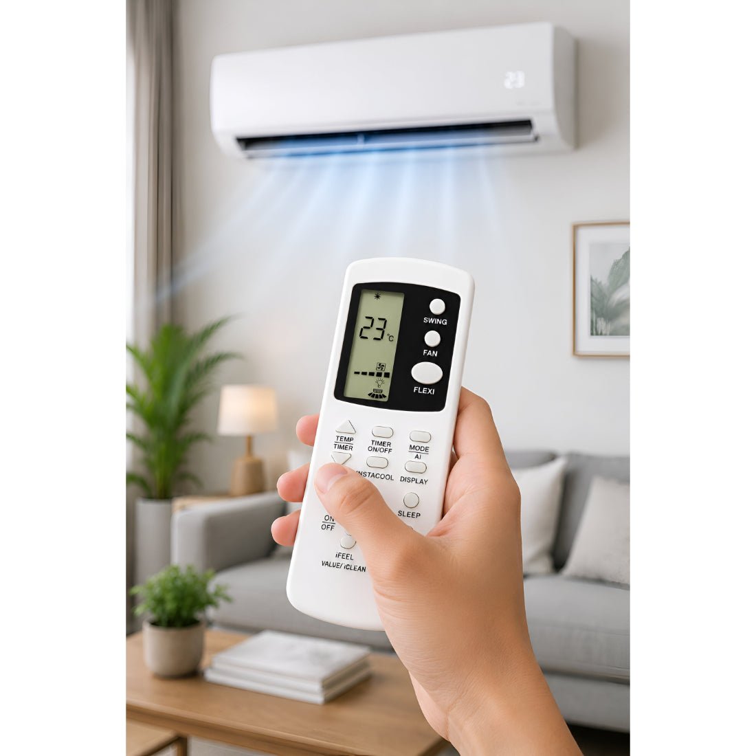 Upix Compatible BPL AC Remote No. 303 (No Backlight) - Upix Inc.