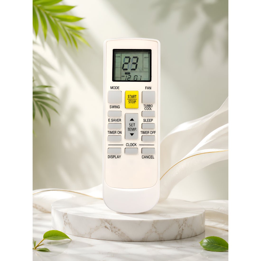 Upix Compatible Camipro AC Remote No. 231 (No Backlight) - Upix Inc.