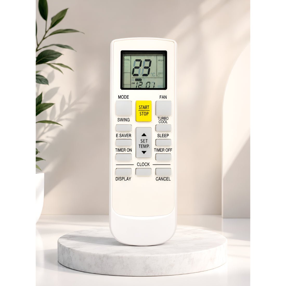 Upix Compatible Camipro AC Remote No. 231 (No Backlight) - Upix Inc.