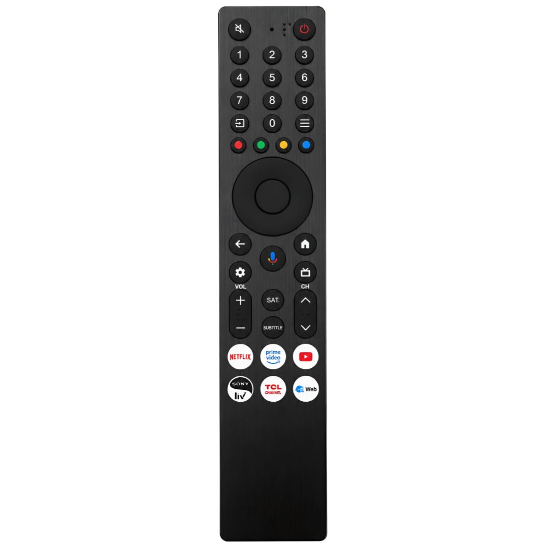 Upix Compatible for TCL Smart TV Remote No. 1467 | with Voice - Upix Inc.