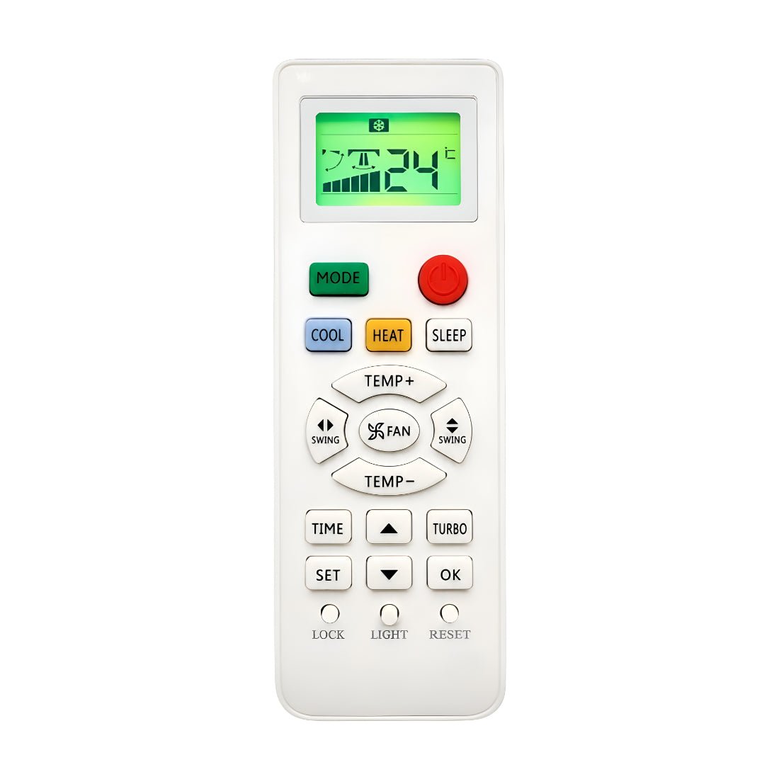 Upix Compatible Haier AC Remote No. 131I (No Backlight) - Upix Inc.
