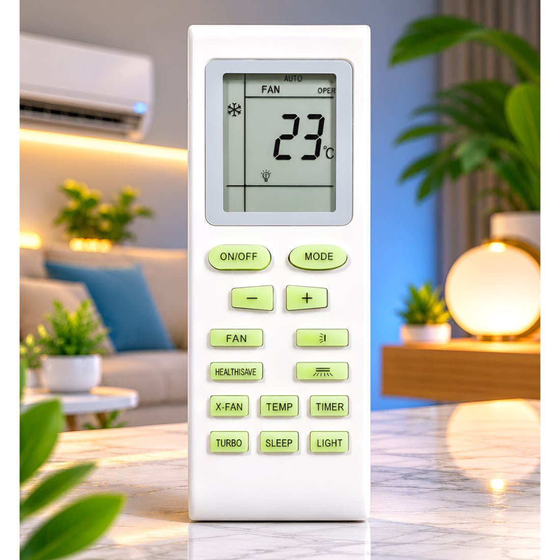 Upix Compatible Lloyd AC Remote No. 18B (No Backlight) - Upix Inc.