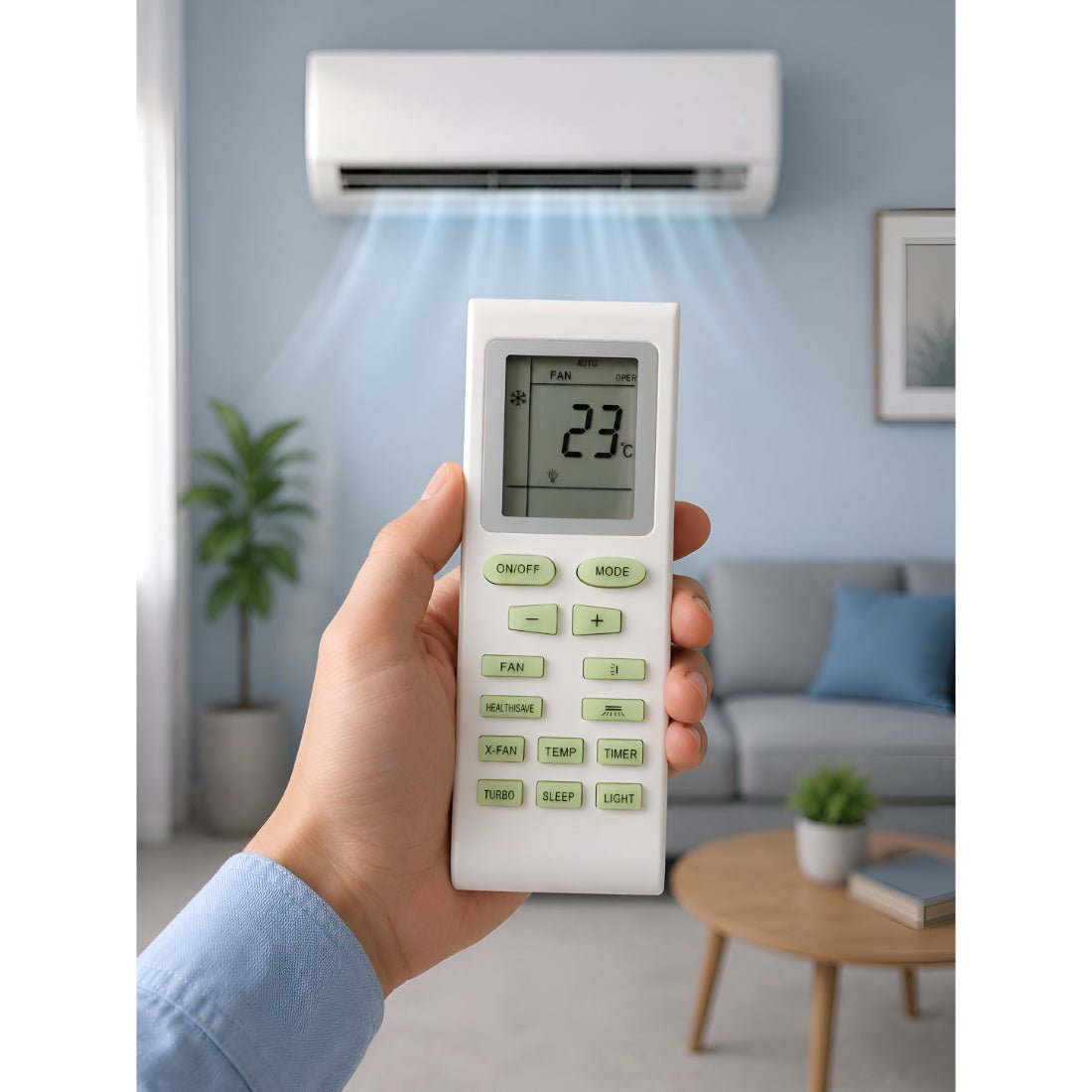 Upix Compatible Lloyd AC Remote No. 18B (No Backlight) - Upix Inc.