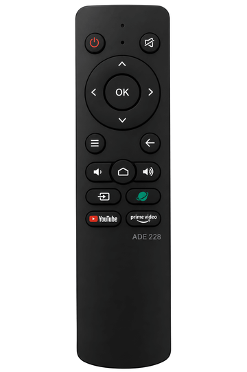 Upix Compatible Panasonic Smart TV Remote No. 1440 | No Voice - Upix Inc.
