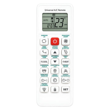 Upix Compatible Universal AC Remote No. K-6600, No Backlight, Exact Match Required - Upix Inc.