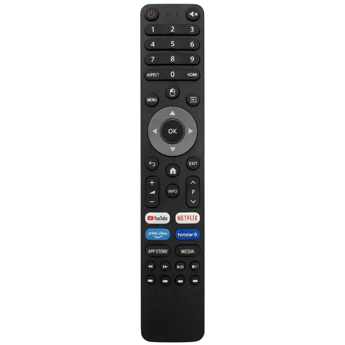 Upix Compatible Weston Smart TV Remote No. 1391 (No Voice) - Upix Inc.