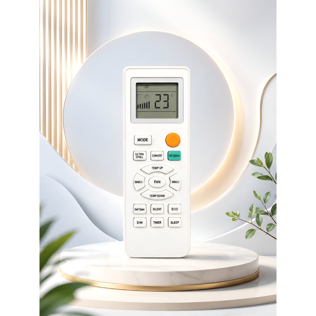 Upix Compatible Whirlpool AC Remote No. 291C (No Backlight) - Upix Inc.