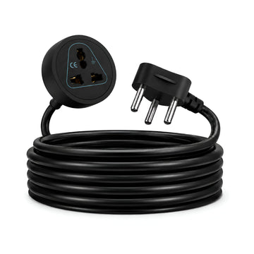 Upix Heavy Duty Extension Cord, 2500W 10A Single Socket Extension Cord - 2.7 Metres - Upix Inc.
