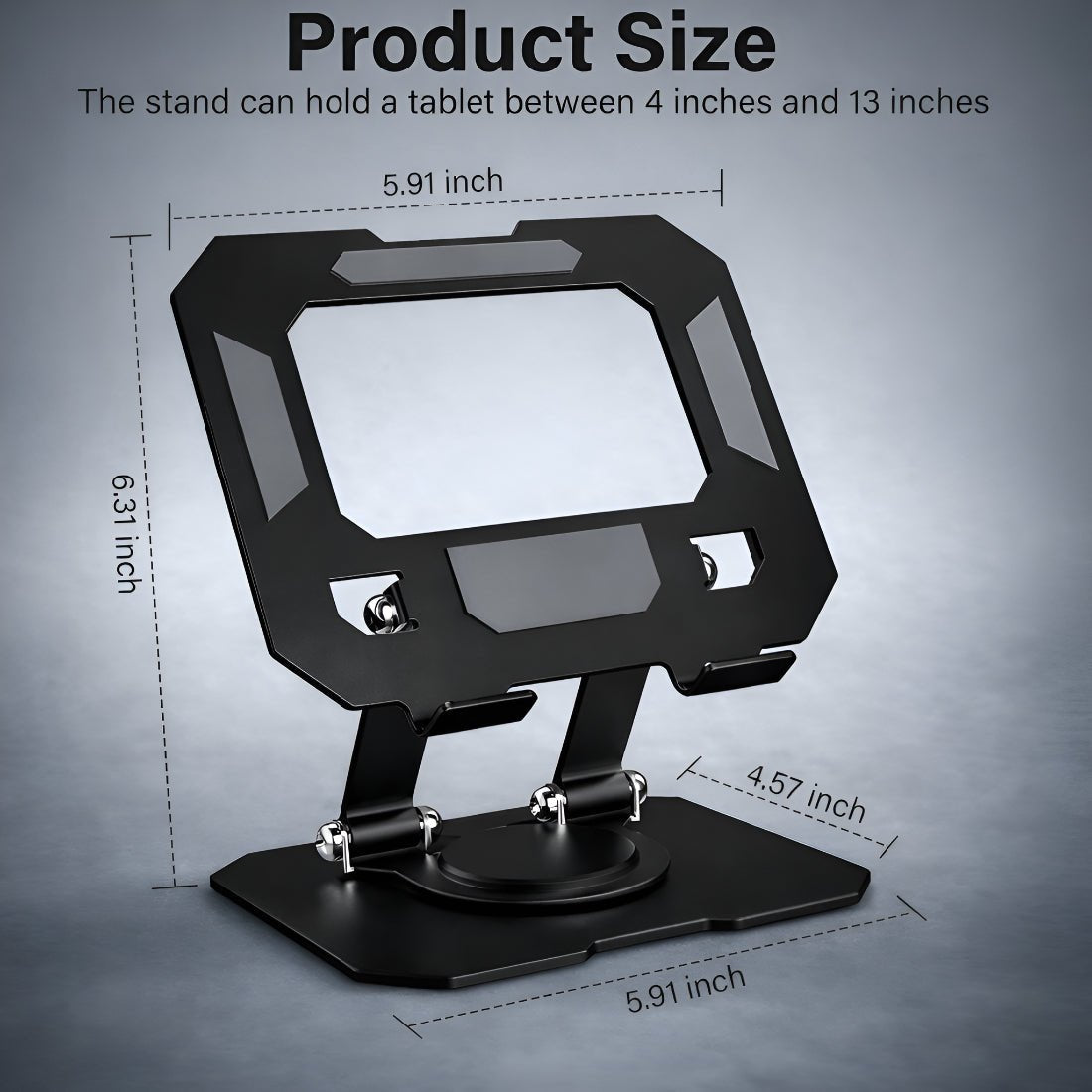 Upix Premium Adjustable Metal Mobile and Tablet Stand with 360° Rotation - Upix Inc.