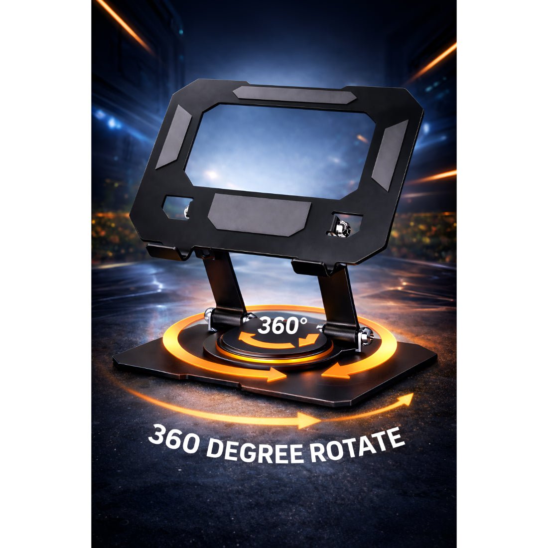 Upix Premium Adjustable Metal Mobile and Tablet Stand with 360° Rotation - Upix Inc.