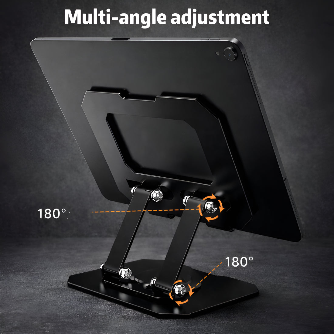 Upix Premium Adjustable Metal Mobile and Tablet Stand with 360° Rotation - Upix Inc.