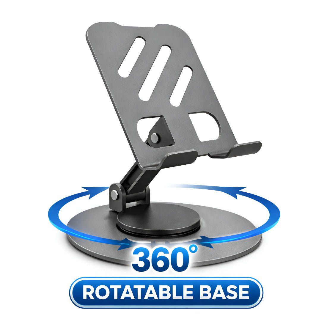 Upix Premium Metal Mobile Stand 360° Rotating Mobile Phone Stand for Desk - Upix Inc.
