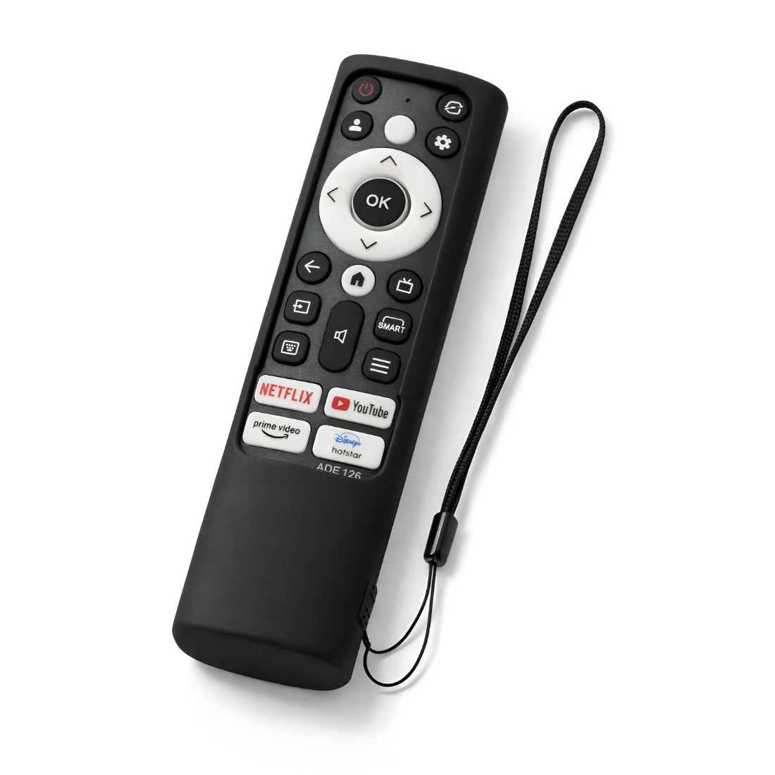 Upix Silicone Protective Cover for Acer Smart TV Remote – Soft Silicone Case Only (Black) - Upix Inc.