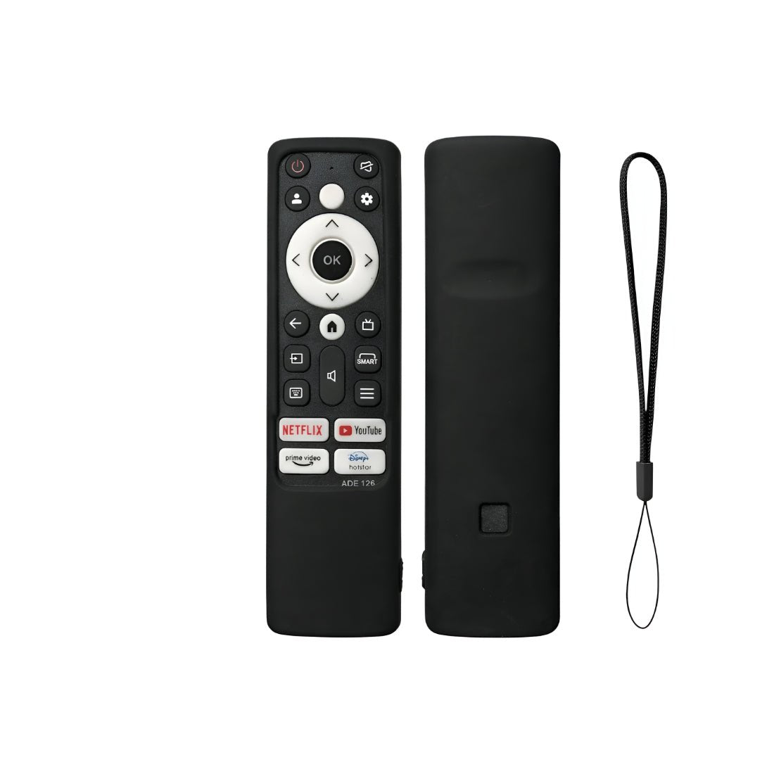 Upix Silicone Protective Cover for Acer Smart TV Remote – Soft Silicone Case Only (Black) - Upix Inc.