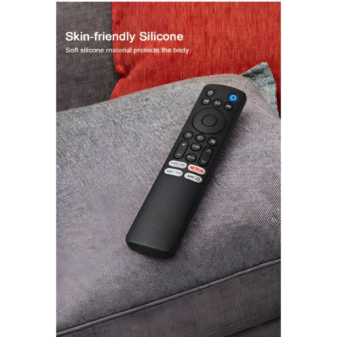 Upix Silicone Protective Cover for Mi Fire TV Smart LCDLED Remote - Upix Inc.
