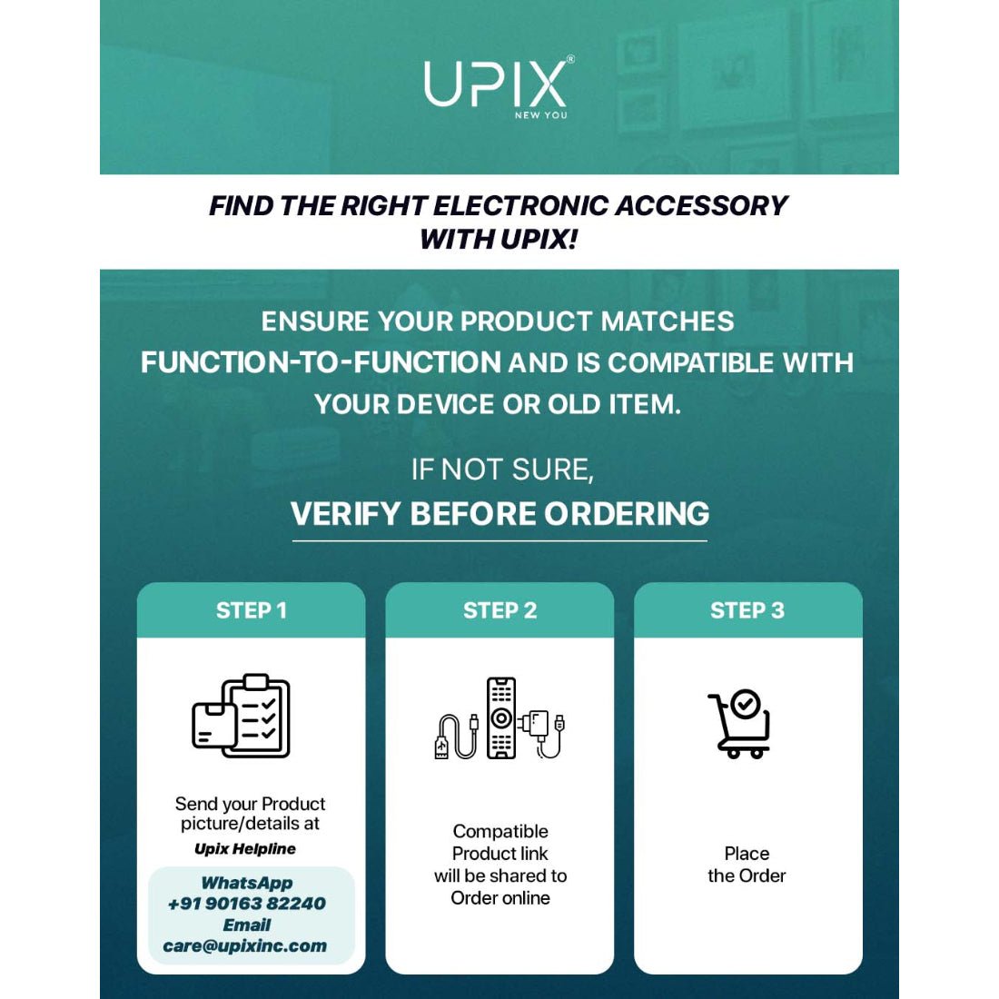 Upix Silicone TV Remote Cover Case Only for LG Magic Smart TV LCD/LED Remote No.4028 - Upix Inc.