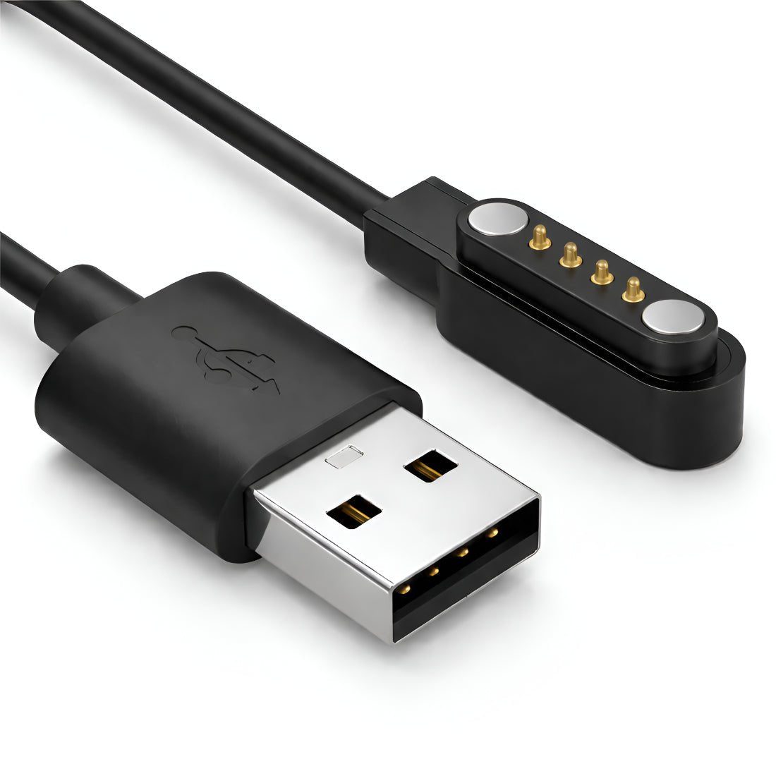 Upix Smartwatch Charging Cable 4 Pin, 5V USB Fast Charger Cable Only for Fire-Boltt Smartwatch (Not for All Models) - Upix Inc.