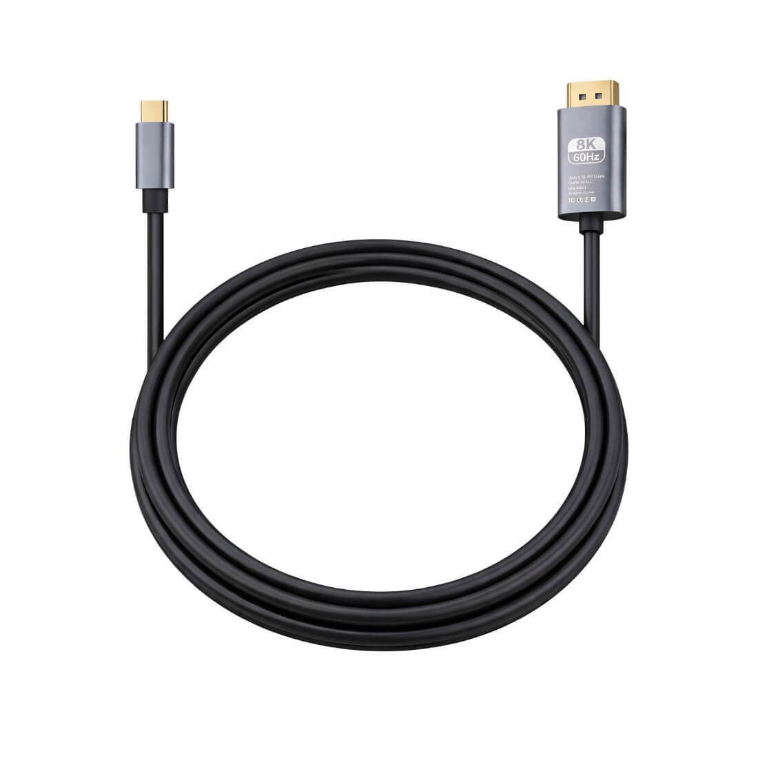 Upix Type C to Display Port Cable 1.5 Metres (4.92 Feet), Thunderbolt Compatible for MacBook, Laptop, iPad, PC, Projector - Upix Inc.
