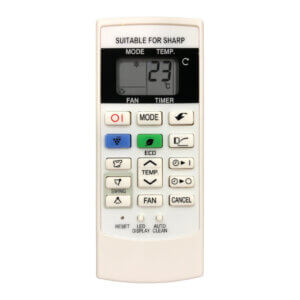 Upix Compatible Sharp AC Remote No. 156 (No Backlight)
