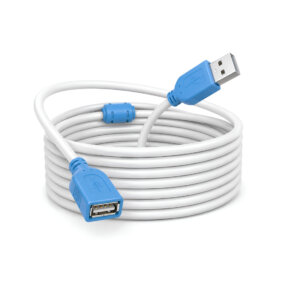 Upix USB Male to Female Extension Cable 2.7 Meters (8.86 Feet) - Supports LCD, LED, TV USB Ports (Connects Printer, PC, External Hard Drive)