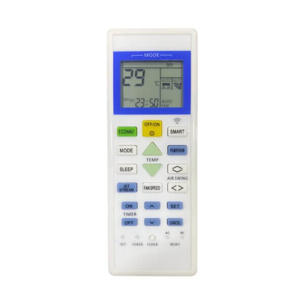 Upix® Compatible Panasonic & Panasonic Inverter AC Remote No. 157F (No Backlight)