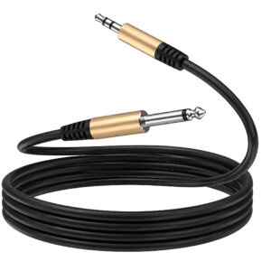 Upix Male to Male 6.35mm Stereo to Amplifier Audio Cable 1.3 Meters
