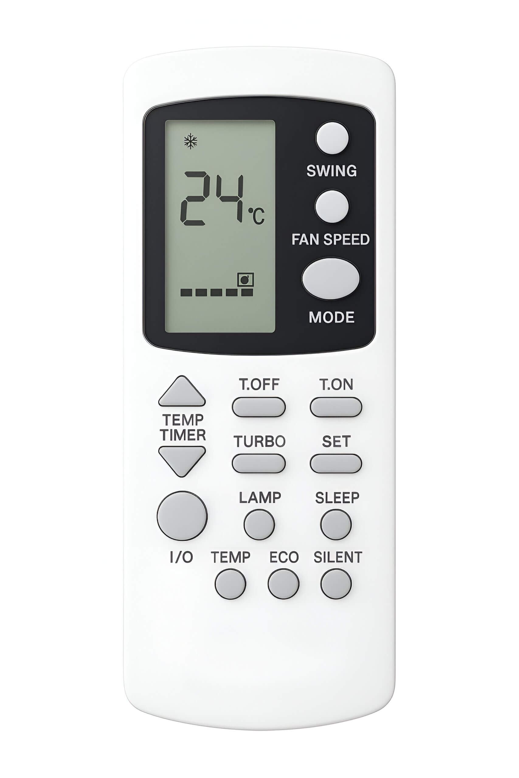 Upix Compatible for Whirlpool AC Remote No. 210A (No Backlight)