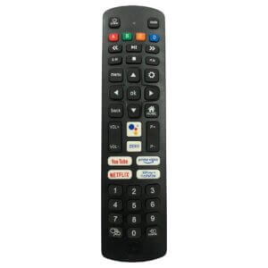Upix Compatible for MEPL Smart TV Remote No. 1376 (No Voice)