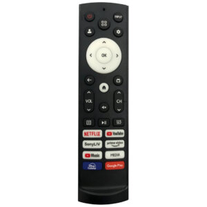 Upix Compatible for Hisense Smart TV Remote No. 1256 (No Voice)