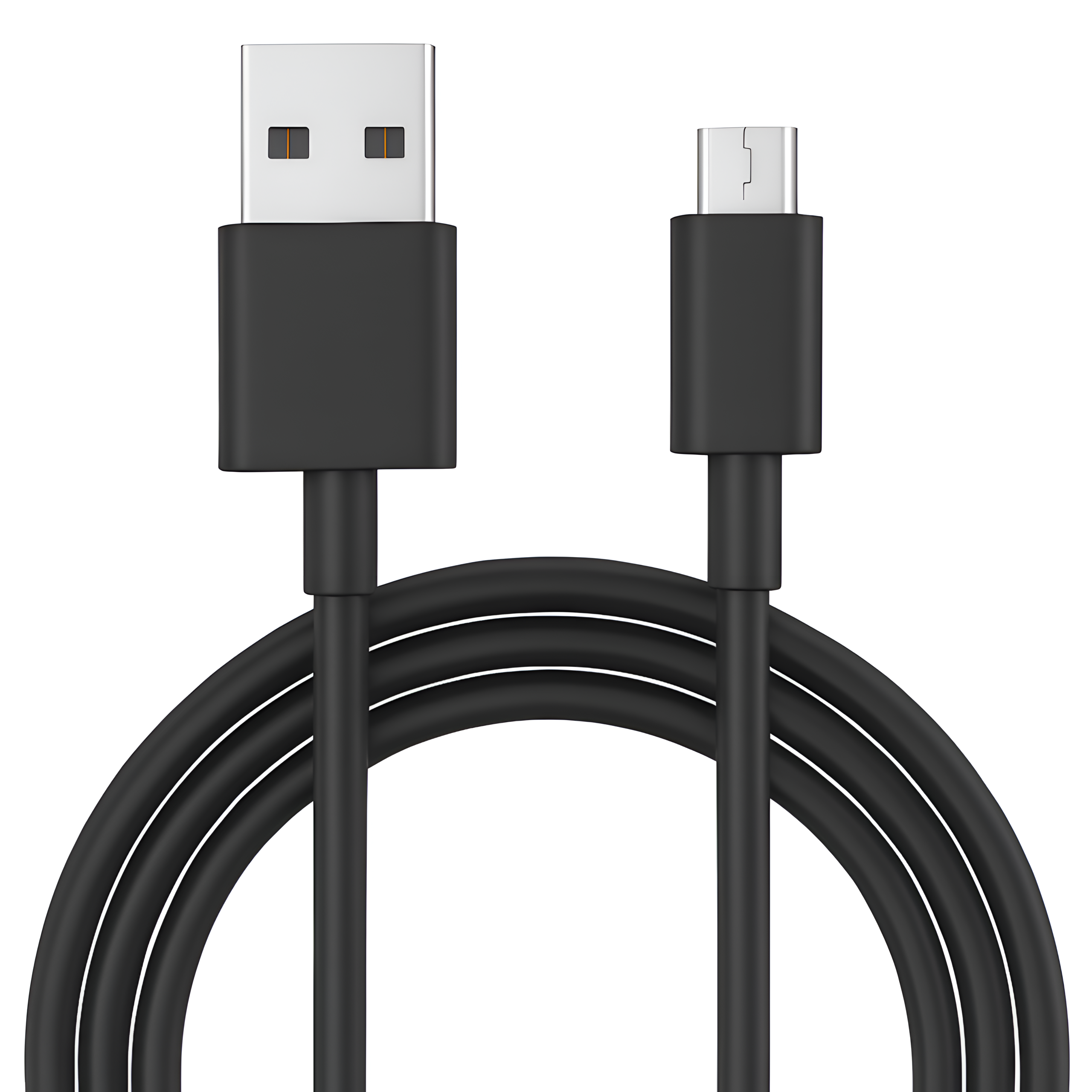 Upix Fast Charge Micro USB Cable (1 Metres) ? Durable USB A to Micro USB Wire for Android Smartphones & V8 Gadgets – Black