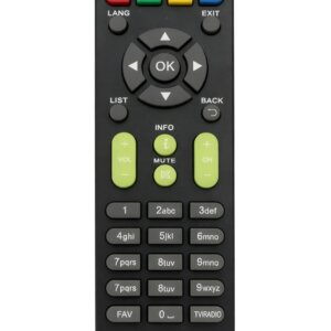 Upix Compatible Siti Digital Set Top Box Remote Control No. 1189