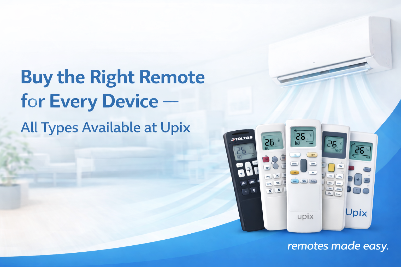 Buy the Right Remote for Every Device – All Types Available at Upix