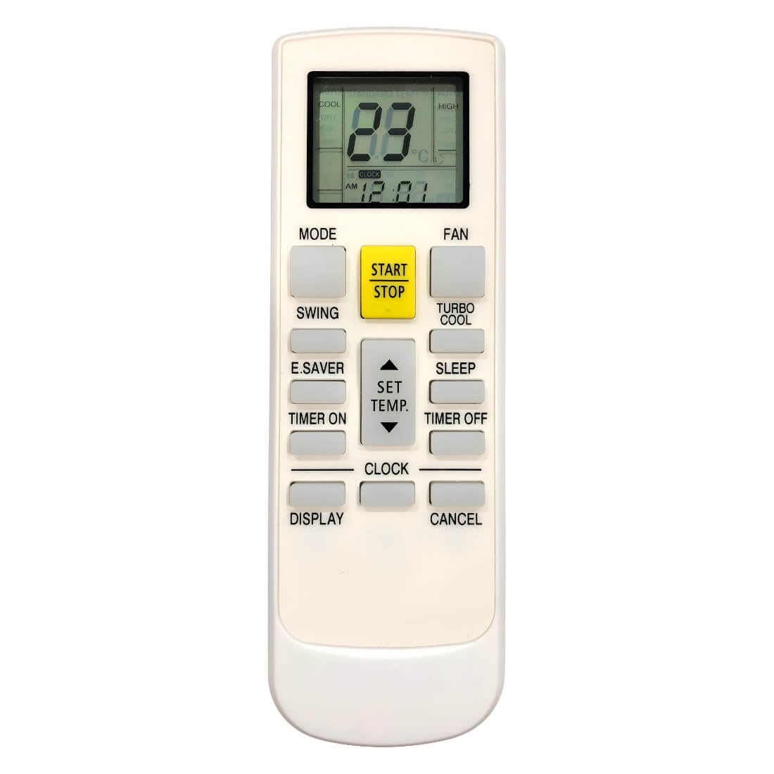 Upix Compatible Camipro AC Remote No. 231 (No Backlight)