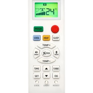 Upix Compatible Haier AC Remote No. 131I (No Backlight)