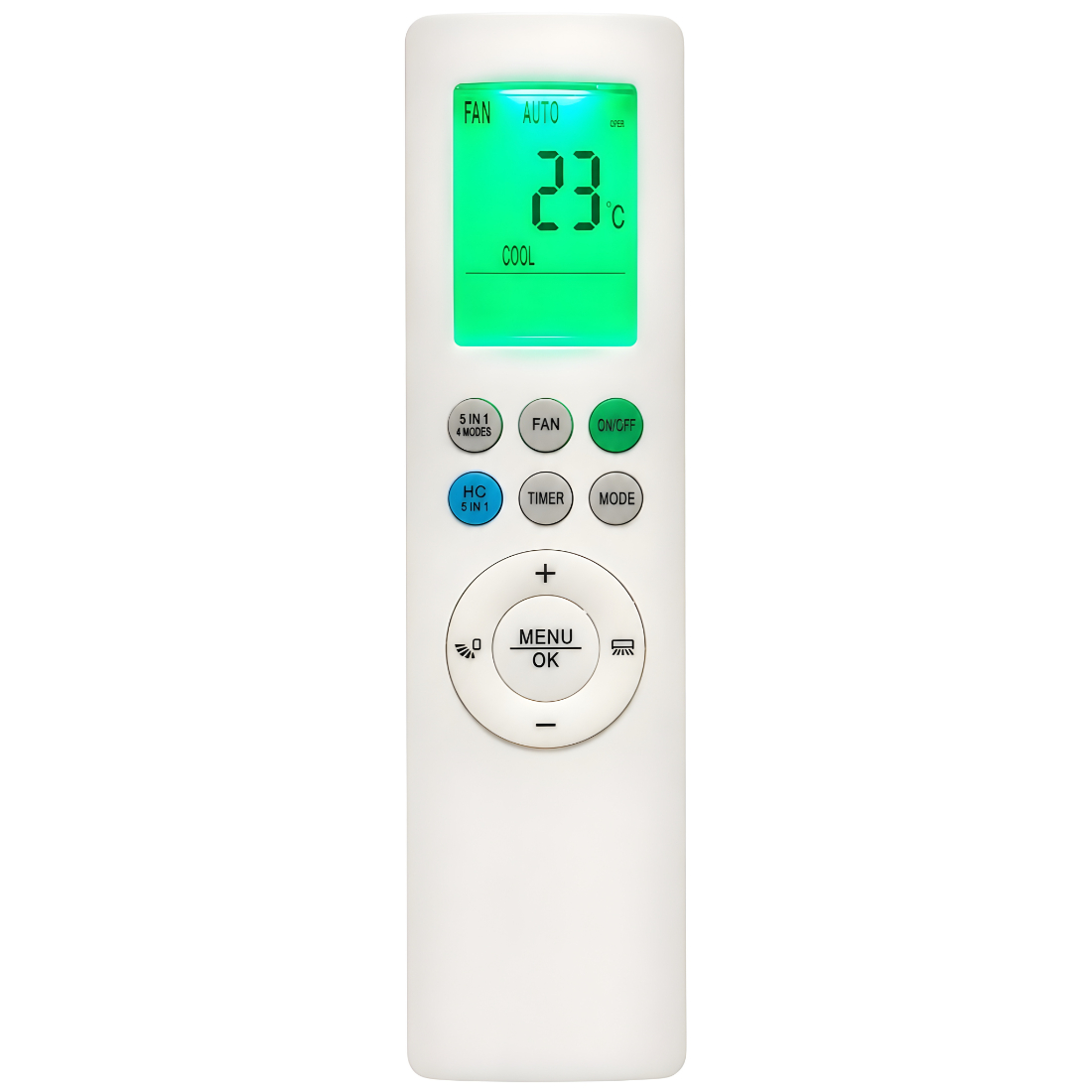 Upix Compatible Onida AC Remote No. 260A (No Backlight)